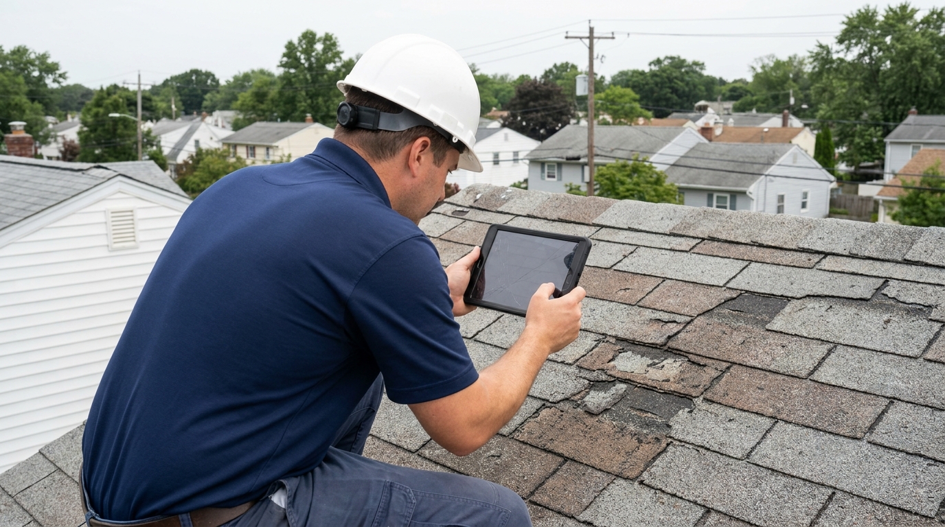 Documenting NJ roof storm damage for a 2026 insurance claim